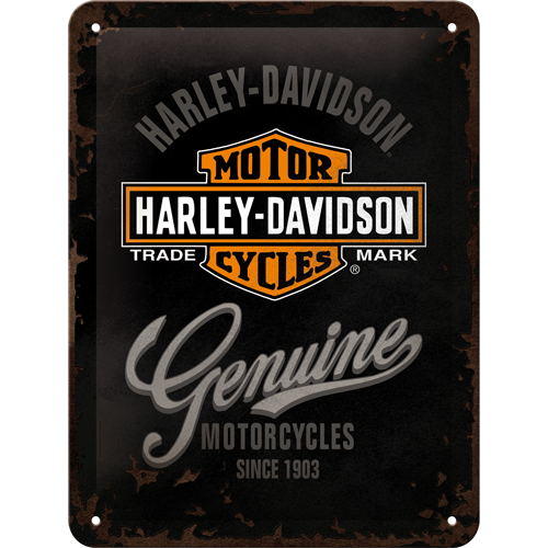 Harley Logo - small plate
